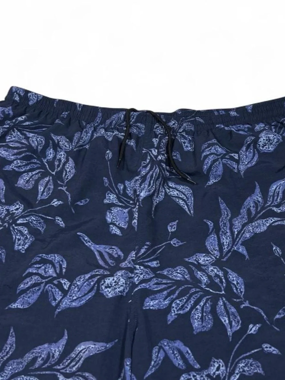 VINTAGE Patagonia Baggies Wide Leg Navy Blue Floral Swim Trunks Men’s Size XL L8